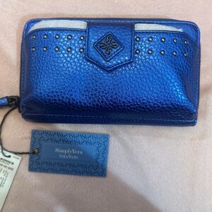 Vera-wang Women's Blue Wallet-purses